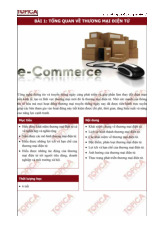 Tổng Quan Thương Mại Điện Tử: Khái Niệm và Ứng Dụng | Môn Thương mại điện tử - Trường Đại học Kinh tế, Đại học Huế