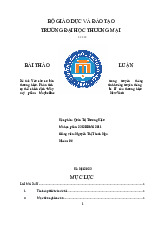 Phân Tích Truyền Thông Thương Hiệu qua Chiến Dịch Maybelline | Bài thảo luận quản trị thương hiệu