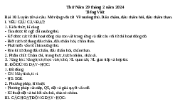 Giáo án điện tử Tự nhiên và xã hội 1 bài 11 Chân trời sáng tạo : Nơi em sinh sống