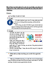 Bài tập tham khảo Kinh tế vi mô chương 1 | Trường Đại học Kinh tế – Luật