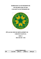 Đề Tài: An Sinh Xã Hội Cho Người Lao Động Tự Do môn Quản trị nhân lực | Học viện Nông nghiệp Việt Nam