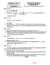 Đề Thi Tuyển Sinh 10 Môn Toán Sở GD TP Đà Nẵng 2025-2026 Có Lời Giải