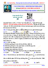 Đề thi xác suất cao ôn TNTHPTQG vật lí