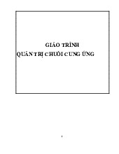 Giáo trình Quản Trị Chuỗi Cung Ứng | Đại học Hoa Sen