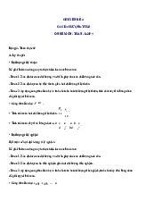 Dạng bài toán thực tế - Ôn hè Toán 7 lên 8