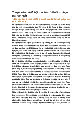 Thuyết minh về lễ hội chọi trâu ở Đồ Sơn chọn lọc hay nhất