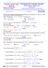Bộ đề tham khảo ôn tập học kỳ 1 Toán 10 sách CTST năm học 2025 – 2026