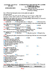 Đề Thi HSG Hóa 9 Sở GD Phú Thọ 2025-2026 Có Đáp Án