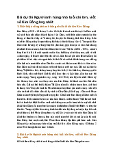 Bài dự thi Người anh hùng nhỏ tuổi chí lớn, viết về Kim Đồng hay nhất