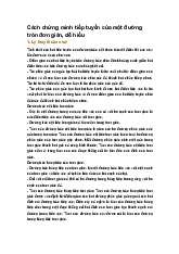 Cách chứng minh tiếp tuyến của một đường tròn đơn giản, dễ hiểu