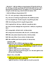 Câu hỏi ôn tập cuối kỳ lý thuyết | Giao dịch thương mại quốc tế | Trường Đại học Công nghiệp TP.HCM
