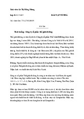 Phân Tích Đạo Đức và Văn Hóa Kinh Doanh tại Thế Giới Di Động môn Marketing căn bản | Trường đại học Mở Hà Nội