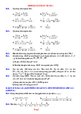 Bài Tập Toán 8 Tuần 14 Có Lời Giải Chi Tiết