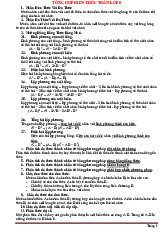 Kiến Thức Cơ Bản Toán 8 Cả Năm