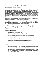 Câu hỏi ôn tập môn Pháp luật đại cương | Trường Đại học Văn hóa Hà Nội