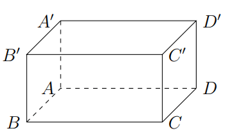 Cho hình hộp ABCD.A'B'C'D'. Tìm khẳng định đúng. (ảnh 1)